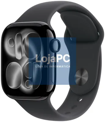 Apple Watch Series 11 OLED 42 mm Digital 374 x 446 Pixeles Ecrã táctil 5G Preto Wifi GPS (satélite)