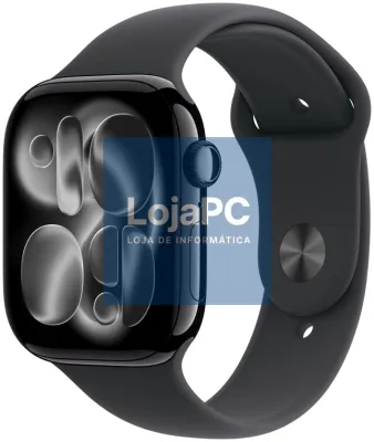 Apple Watch Series 11 OLED 46 mm Digital 416 x 496 Pixeles Ecrã táctil 5G Preto Wifi GPS (satélite)