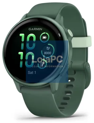 Garmin vívoactive 6 3,05 cm (1.2") AMOLED 42 mm Digital 390 x 390 Pixeles Ecrã táctil Verde Wifi GPS (satélite)