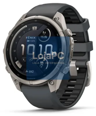 Garmin fenix 9 Pro 3,56 cm (1.4") AMOLED 47 mm Digital 454 x 454 Pixeles Ecrã táctil 4G Titânio Wifi GPS (satélite)
