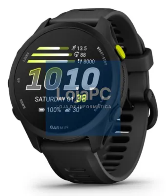Garmin Forerunner 70 3,05 cm (1.2") AMOLED 43 mm Digital 390 x 390 Pixeles Ecrã táctil Preto GPS (satélite)