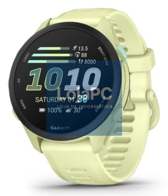 Garmin Forerunner 70 3,05 cm (1.2") AMOLED 43 mm Digital 390 x 390 Pixeles Ecrã táctil Cal GPS (satélite)