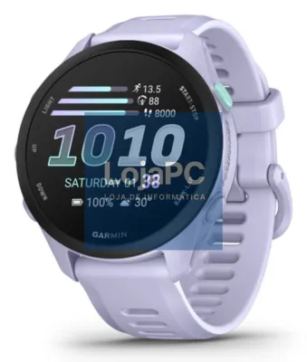 Garmin Forerunner 70 3,05 cm (1.2") AMOLED 43 mm Digital 390 x 390 Pixeles Ecrã táctil Lavanda GPS (satélite)