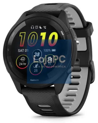 Garmin Forerunner 265 3,3 cm (1.3") AMOLED 46 mm Digital 416 x 416 Pixeles Ecrã táctil Preto Wifi GPS (satélite)