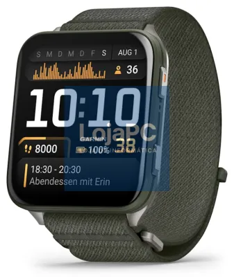 Garmin Venu X1 5,08 cm (2") AMOLED Digital 448 x 486 Pixeles Ecrã táctil Cinzento Wifi GPS (satélite)