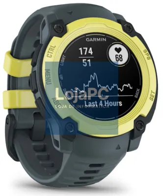 Garmin Instinct E 2,18 cm (0.86") MIP 40 mm Digital 166 x 166 Pixeles Cinzento, Cal GPS (satélite)