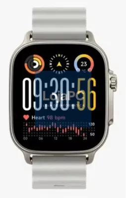realme Watch 5 5 cm (1.97") AMOLED Digital 390 x 450 Pixeles Ecrã táctil Prateado GPS (satélite)