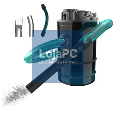 Cecotec Conga Ash 7000 Liberty 15 L Preto, Azul