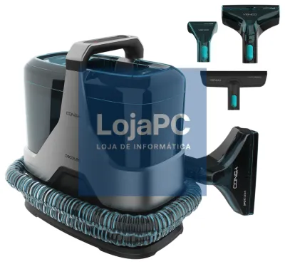 Cecotec Conga 6000 Carpet&Spot Clean XXL Advance máquina de limpeza de alfombras Caminar-detrás Preto, Verde