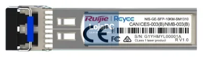 Ruijie Networks NIS-GE-SFP-10KM-SM1310 red modulo transceptor Fibra óptica 1000 Mbit/s 1310 nm