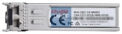 Ruijie Networks RG-MINI-GBIC-SXMM850 red modulo transceptor Fibra óptica 1000 Mbit/s SFP 850 nm