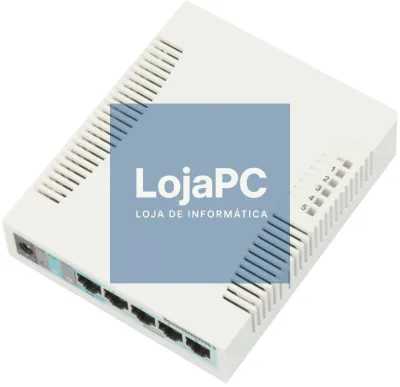 Mikrotik RB260GS Gigabit Ethernet (10/100/1000) Energia sobre Ethernet (PoE) Branco