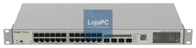 Ruijie Networks RG-NBS3100-24GT4SFP-P-V2 switch Gerido L2 Gigabit Ethernet (10/100/1000) Energia sobre Ethernet (PoE) Metálico