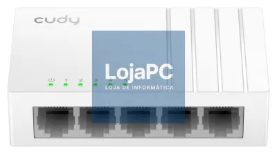 Cudy FS105D switch No administrado Fast Ethernet (10/100) Branco