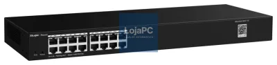 Ruijie Networks RG-ES200 Gerido L2 Gigabit Ethernet (10/100/1000) Montaje en parede/secretária Preto