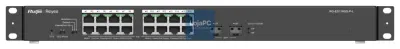 Ruijie Networks RG-ES118GS-P-L switch No administrado L2 Gigabit Ethernet (10/100/1000) Energia sobre Ethernet (PoE) Preto