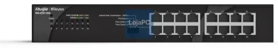Ruijie Networks RG-ES116G switch No administrado Gigabit Ethernet (10/100/1000) Preto