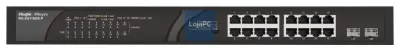 Ruijie Networks RG-ES118GS-P switch No administrado Gigabit Ethernet (10/100/1000) Energia sobre Ethernet (PoE) Preto
