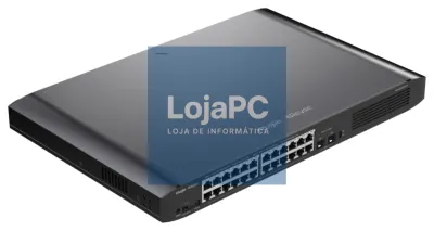 Ruijie Networks RG-ES226GC-P switch Gerido L2 Gigabit Ethernet (10/100/1000) Energia sobre Ethernet (PoE) Preto