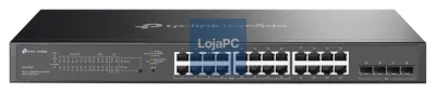 TP-Link Omada SG2428LP switch Gerido L2/L2+ Gigabit Ethernet (10/100/1000) Energia sobre Ethernet (PoE) Cinzento
