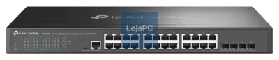 TP-Link Omada SG3428 switch Gerido L2/L3 Gigabit Ethernet (10/100/1000) 1U Preto