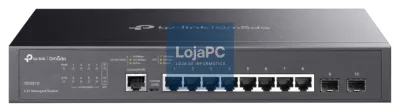 TP-Link Omada SG3210 switch Gerido L2/L3 Gigabit Ethernet (10/100/1000) 1U Preto