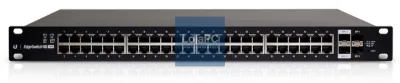 Ubiquiti ES-48-500W switch Gerido L2/L3 Gigabit Ethernet (10/100/1000) Energia sobre Ethernet (PoE) 1U Preto