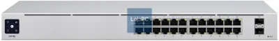 Ubiquiti UniFi USW-24 switch Gerido L2 Gigabit Ethernet (10/100/1000) Prateado