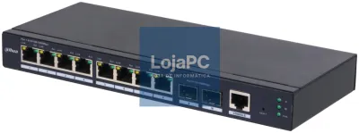 Dahua Technology SG4010-2F Gerido L2 Gigabit Ethernet (10/100/1000) Preto