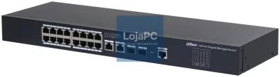 Dahua Technology SG4020 Gerido L2 Gigabit Ethernet (10/100/1000) 1U Preto