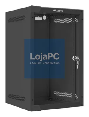 Lanberg WF10-2309-10B armário rack 9U Bastidor de parede Preto