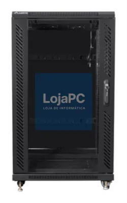 Lanberg FF01-6622-12B armário rack 22U Rack o bastidor independiente Preto