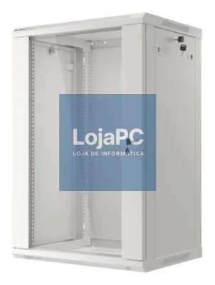 Lanberg WF01-6418-10S armário rack 18U Bastidor de parede Cinzento