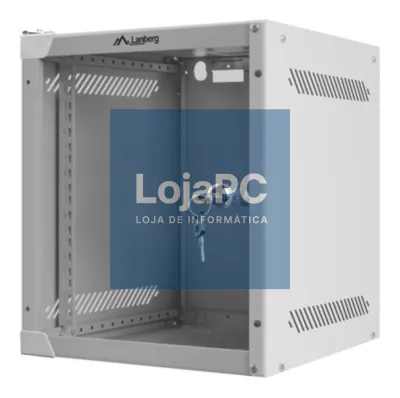 Lanberg WF10-2306-10S armário rack 6U Bastidor de parede Cinzento