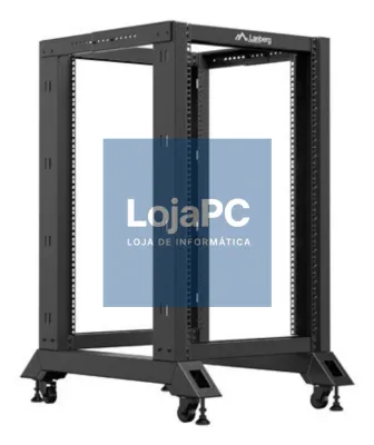 Lanberg OR01-6818-B armário rack 18U Rack o bastidor independiente Preto
