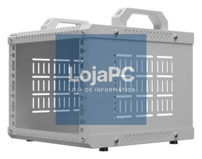 Lanberg OR10-2304-S armário rack 4U Bastidor para instalación en chão Cinzento