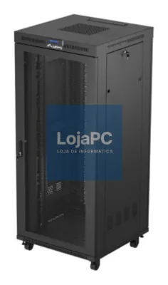 Lanberg FF01-8837-23BL armário rack 37U Rack o bastidor independiente Preto