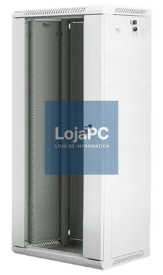 Lanberg WF01-6427-10S armário rack 27U Bastidor de parede Branco