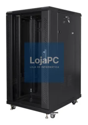Lanberg FF01-6822-12B armário rack 22U Rack o bastidor independiente Preto