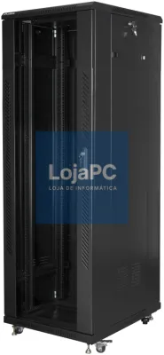 Lanberg FF01-6837-12B armário rack 37U Rack o bastidor independiente Preto