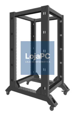 Lanberg OR01-6822-B armário rack 22U Rack o bastidor independiente Preto