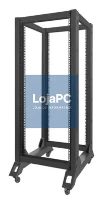 Lanberg OR01-6827-B armário rack 27U Rack o bastidor independiente Preto