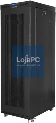 Lanberg FF01-8227-23BL armário rack 27U Rack o bastidor independiente Preto