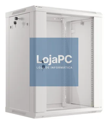 Lanberg WF01-6415-10S armário rack 15U Bastidor de parede Cinzento