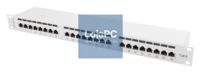 Lanberg PPS6-1024-S panel de parcheo 1U