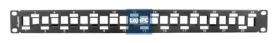 Lanberg PPKS-1224-B panel de parcheo 1U