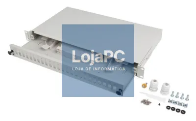 Lanberg FOP1-24SS-LDS panel de parcheo 1U