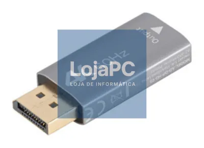 Lanberg AD-DP-HD-01 adaptador de cabo de vídeo 0 m HDMI tipo A (Padrão) DisplayPort Prateado
