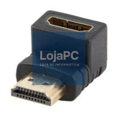 Lanberg AD-HDMI-03 adaptador de cabo de vídeo HDMI tipo A (Padrão) Preto