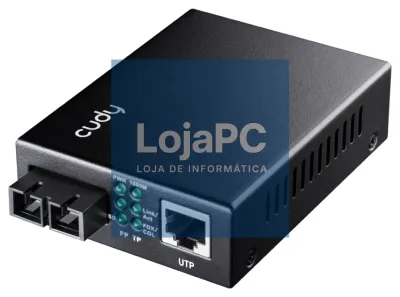 Cudy MC100GSA-20 convertidor de medio 1000 Mbit/s 1310 nm Monomodo Preto